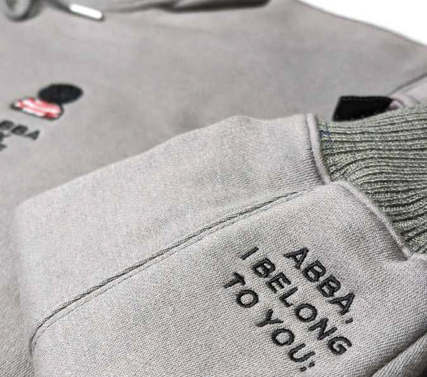 Abba I Belong to You / No Chrome Eyelets / Memory Grey / Hoodie