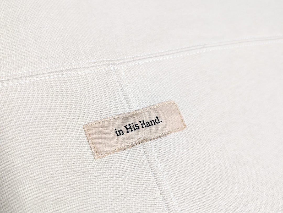 Trust the Lover of My Soul / Vanilla Cloud / Quilted Sleeve Sweatshirt